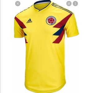 Adidas Colombian Authentic Home Jersey 2018
